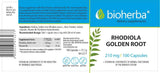 Rhodiola zlata korenina 210 mg - 100 kapsul
