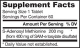 SAM -E 200 mg - 60 tablet