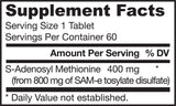 SAM -E 400 mg - 60 tablet