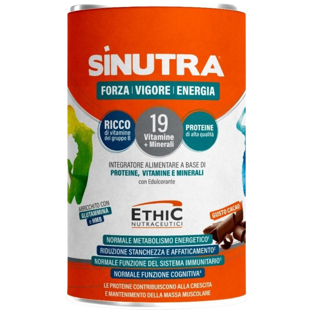 Sinutra | Beljakovine, vitamini in minerali - 270 gramov