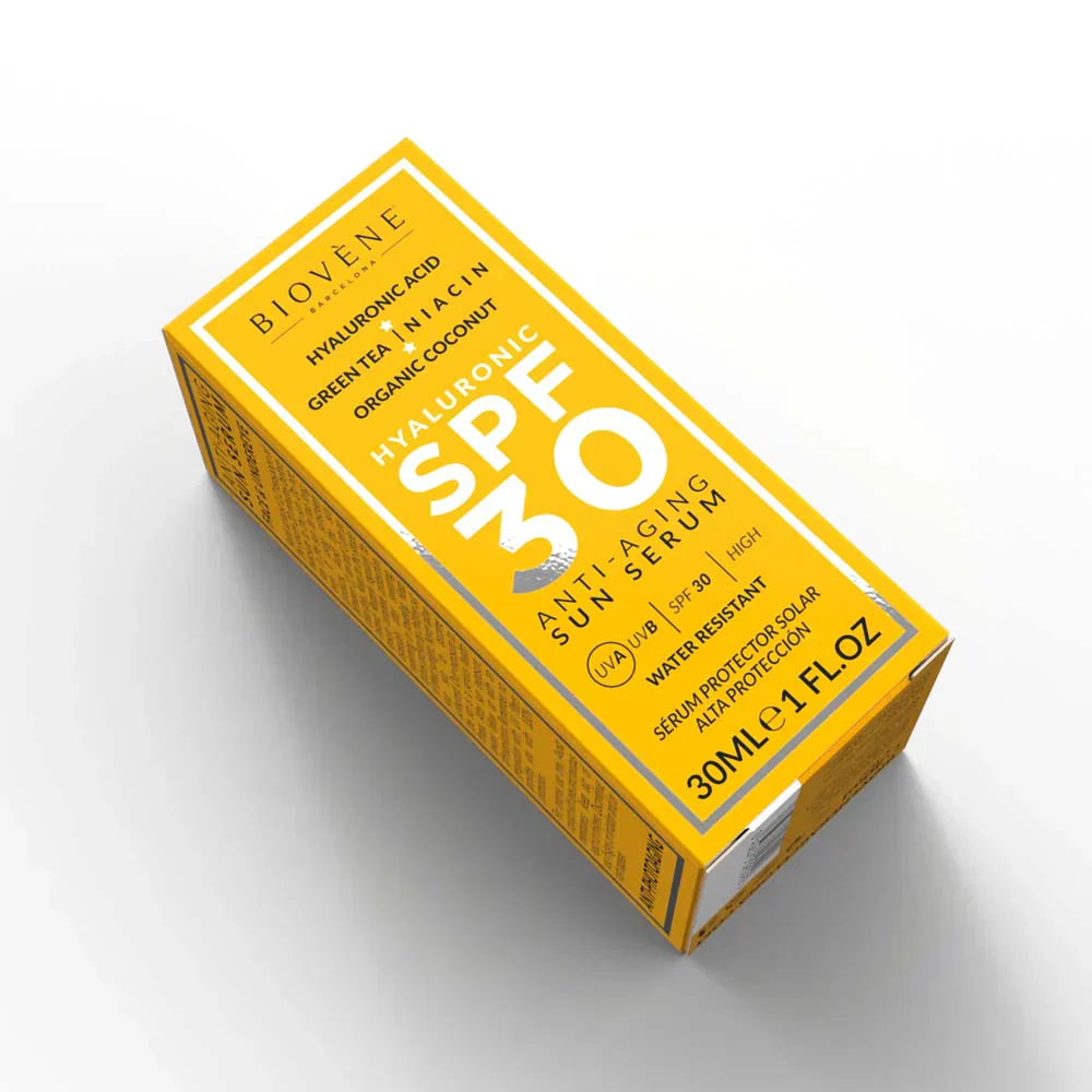 Proti staranju obrazne zaščitne kremne SPF 30 s hialuronsko kislino - 30 ml
