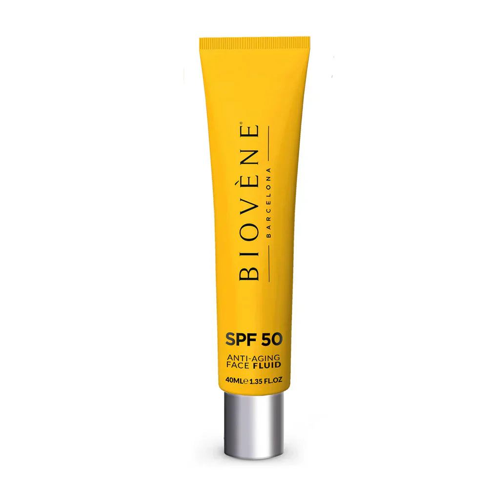 Vlažilna zaščitna krema za obraz SPF 50 s hialuronsko kislino proti staranju - 40 ml