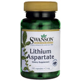 Litijev aspartat 5 mg 100 kapsul