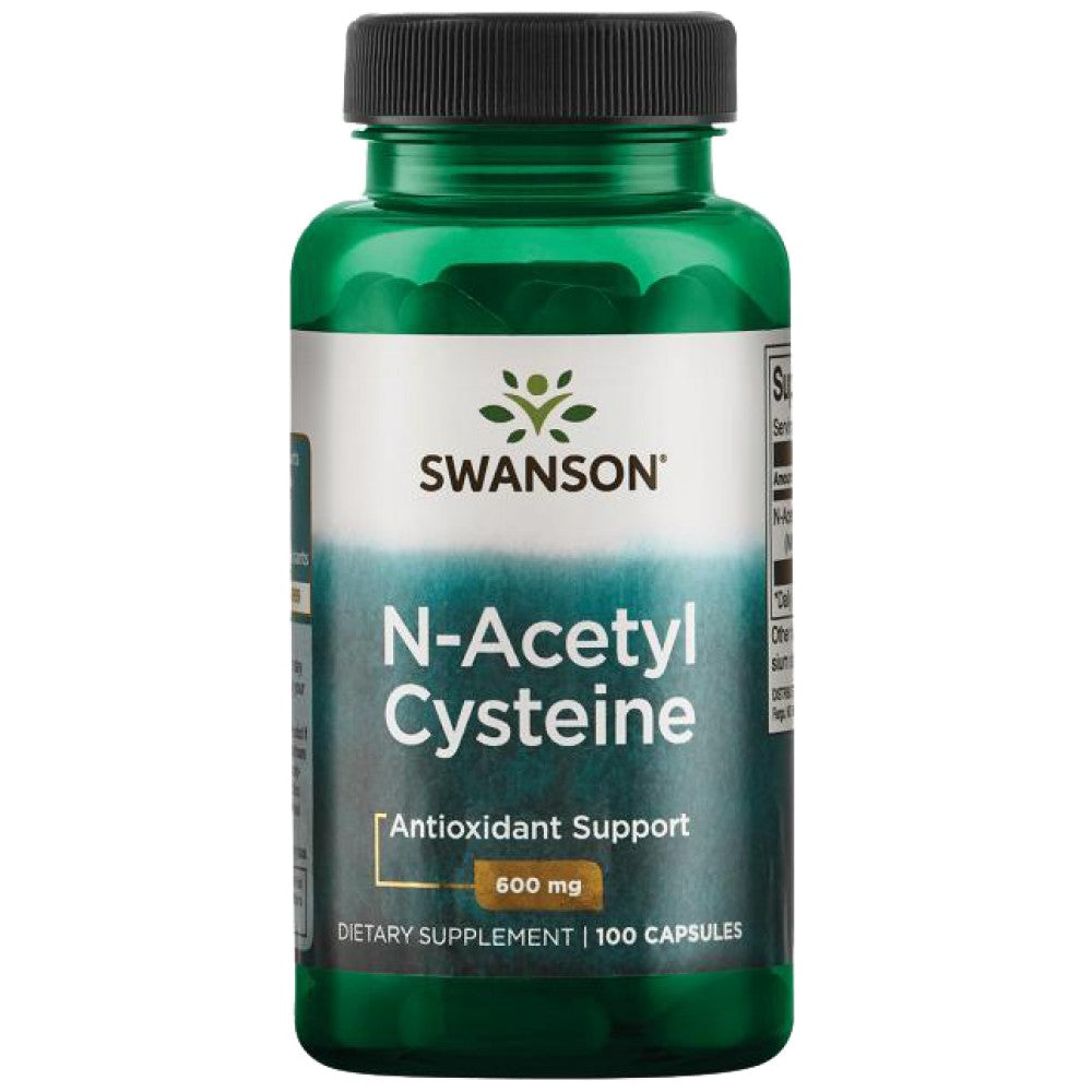 NAC N-acetil cistein 600 mg 100 kapsul