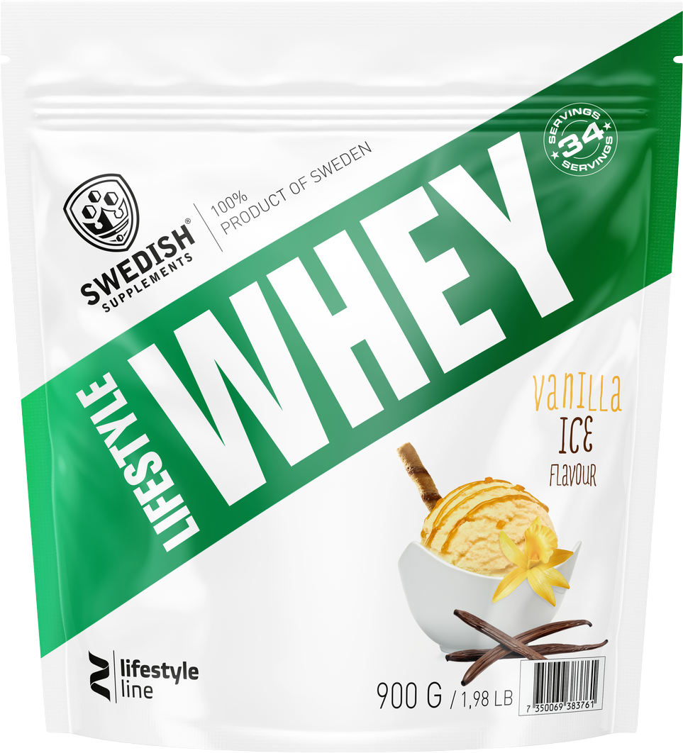 <tc>Swedish Supplements</tc> Lifestyle Whey [900 gramov, 34 odmerkov]