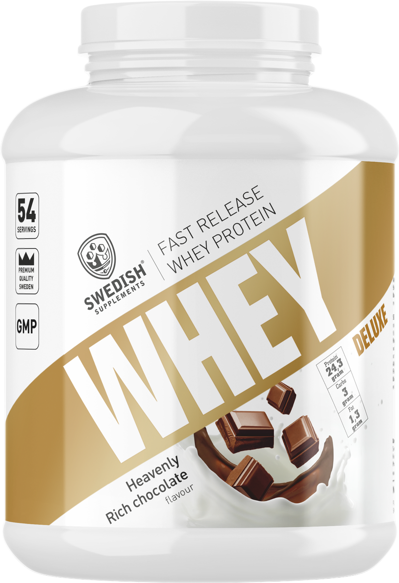 <tc>Swedish Supplements</tc> Whey Protein Deluxe [2000 gramov, 60 odmerkov]