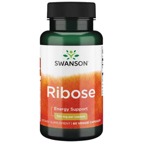 Ribose 750 mg - 60 capsules - Nutra Best Europe