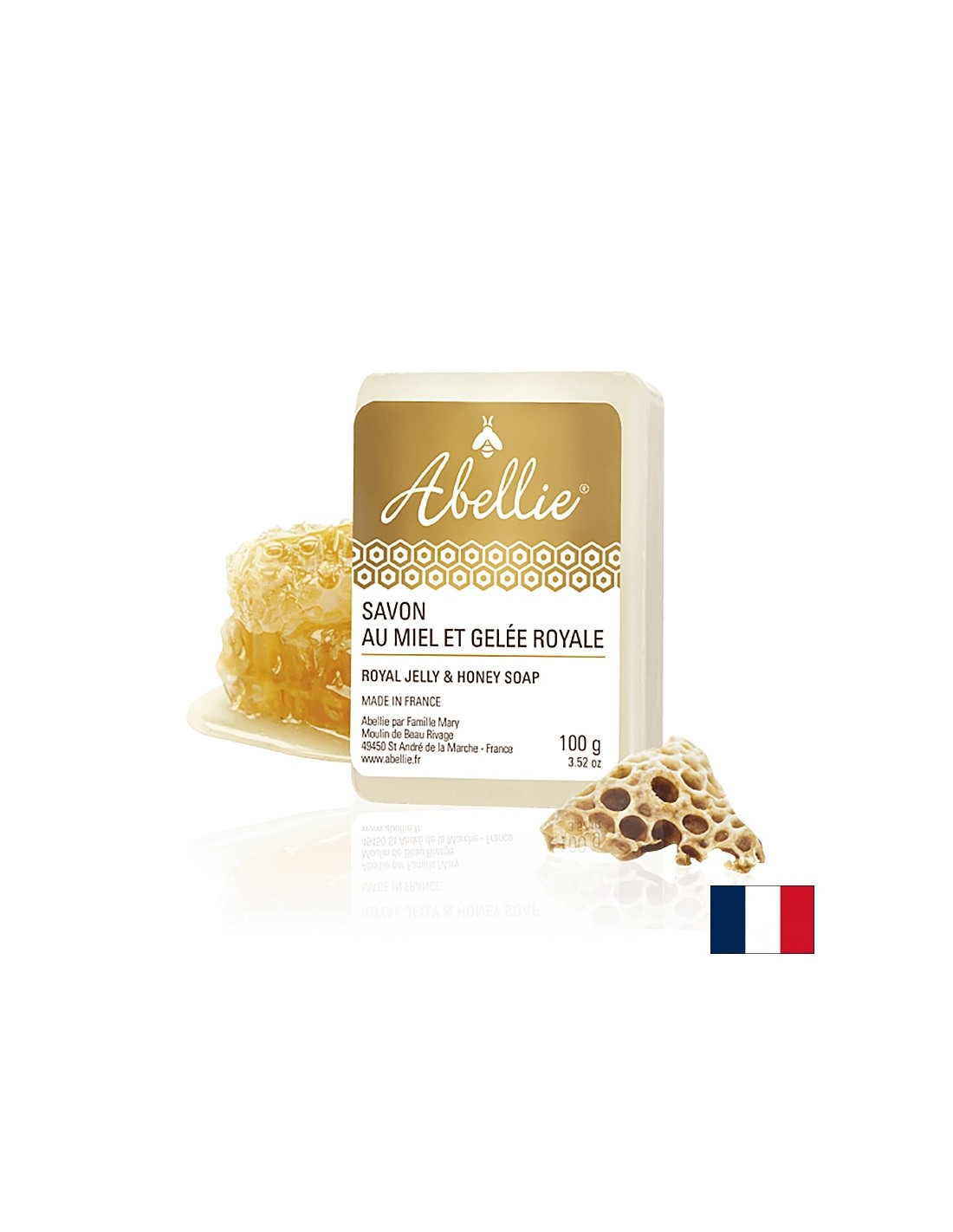 Milo z medom in kraljevskim želejem - Savon au Miel et Gelée Royale, 100 g