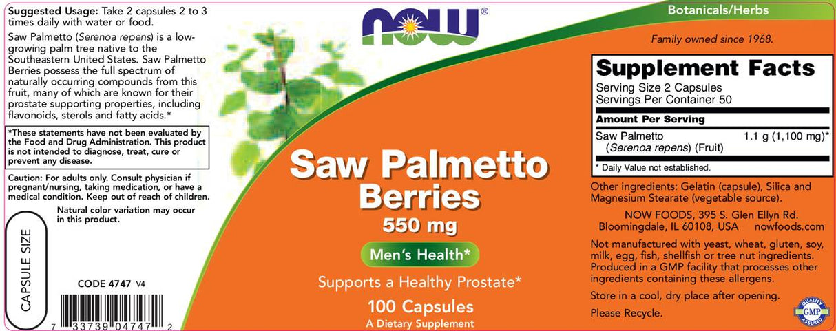SAME PALMETTO DRŽAVE 550 mg - 250 kapsul