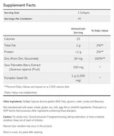 Saw Palmetto Extract | z oljem buče in cinkom - 90 gel kapsul