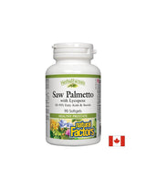 Saw Palmetto z lycopenom - 90 gel kapsul