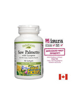 Saw Palmetto z lycopenom - 90 gel kapsul