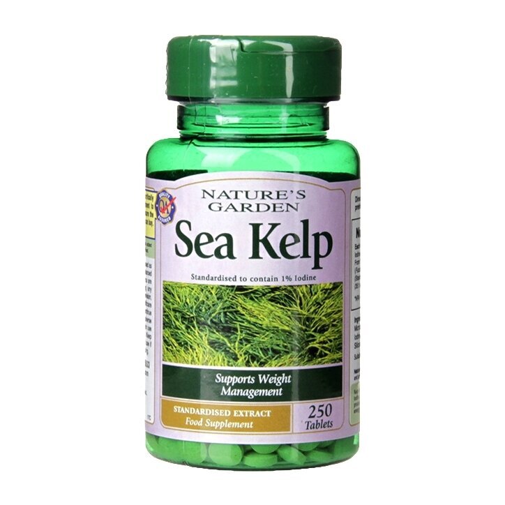 Morski alp (morska alp) (morske alge, jod 15mg) 525mg 250 tablet Holland & Barrett