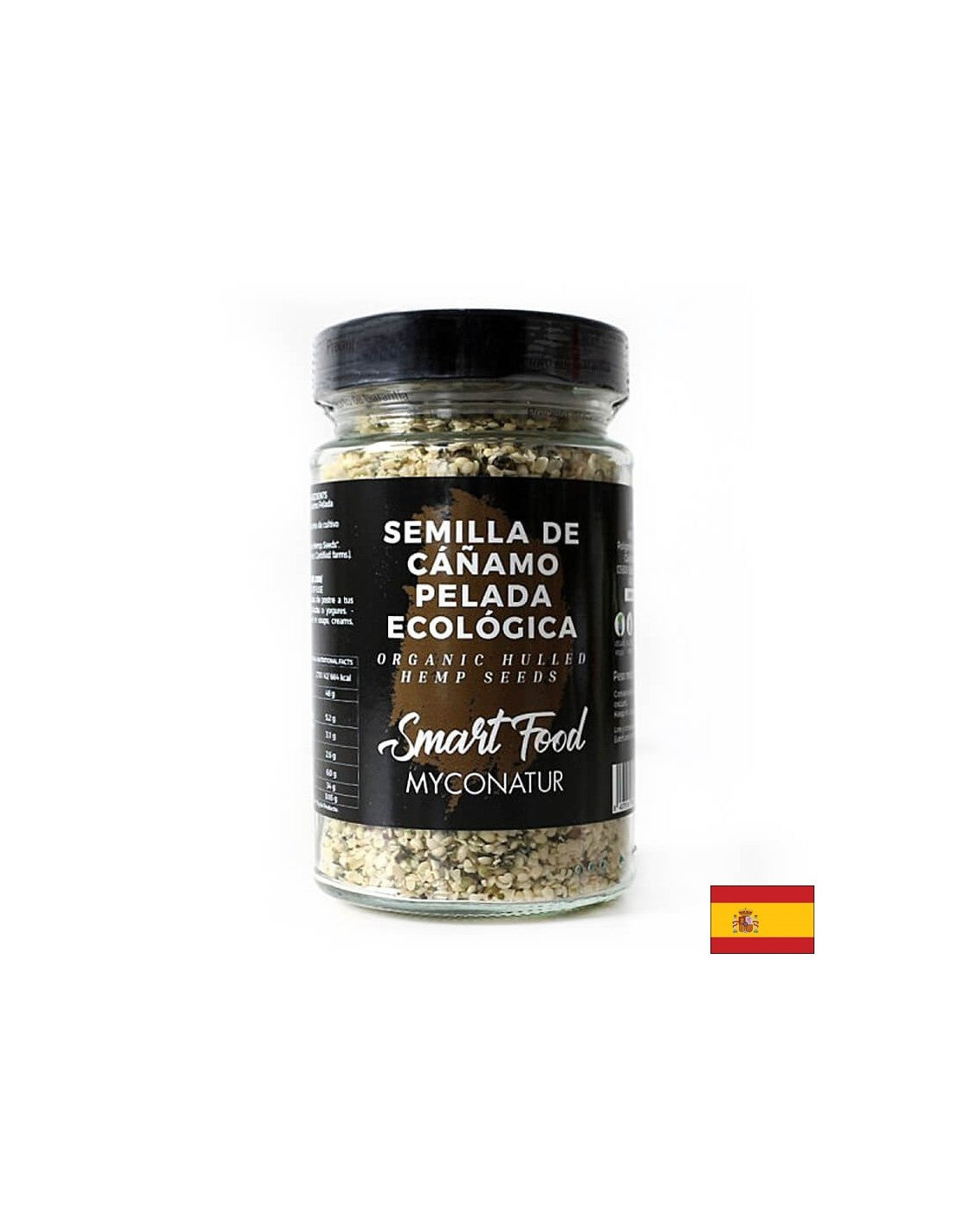 Olupljena bio konopljina semena - Semilla de canamo pelada, Bio, 200 g <tc>Myconatur</tc>
