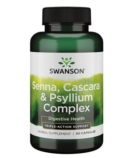 Senna/Psyllium/Cascara kompleks 550 mg - 90 kapsul
