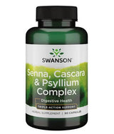 Senna/Psyllium/Cascara kompleks 550 mg - 90 kapsul