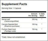 Senna/Psyllium/Cascara kompleks 550 mg - 90 kapsul