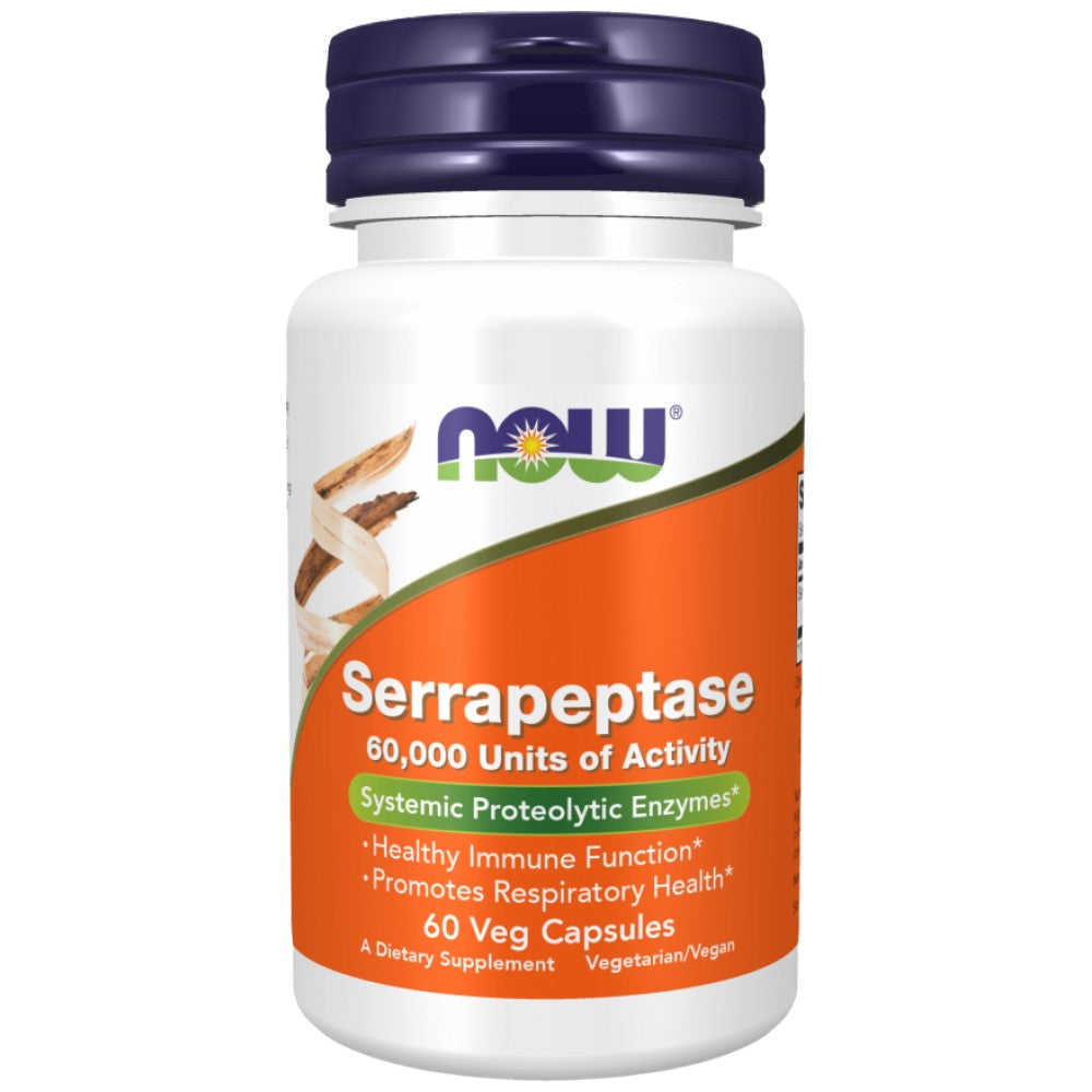 Serrapeptaza 60.000 SPU [60 kapsul, 60 odmerkov]