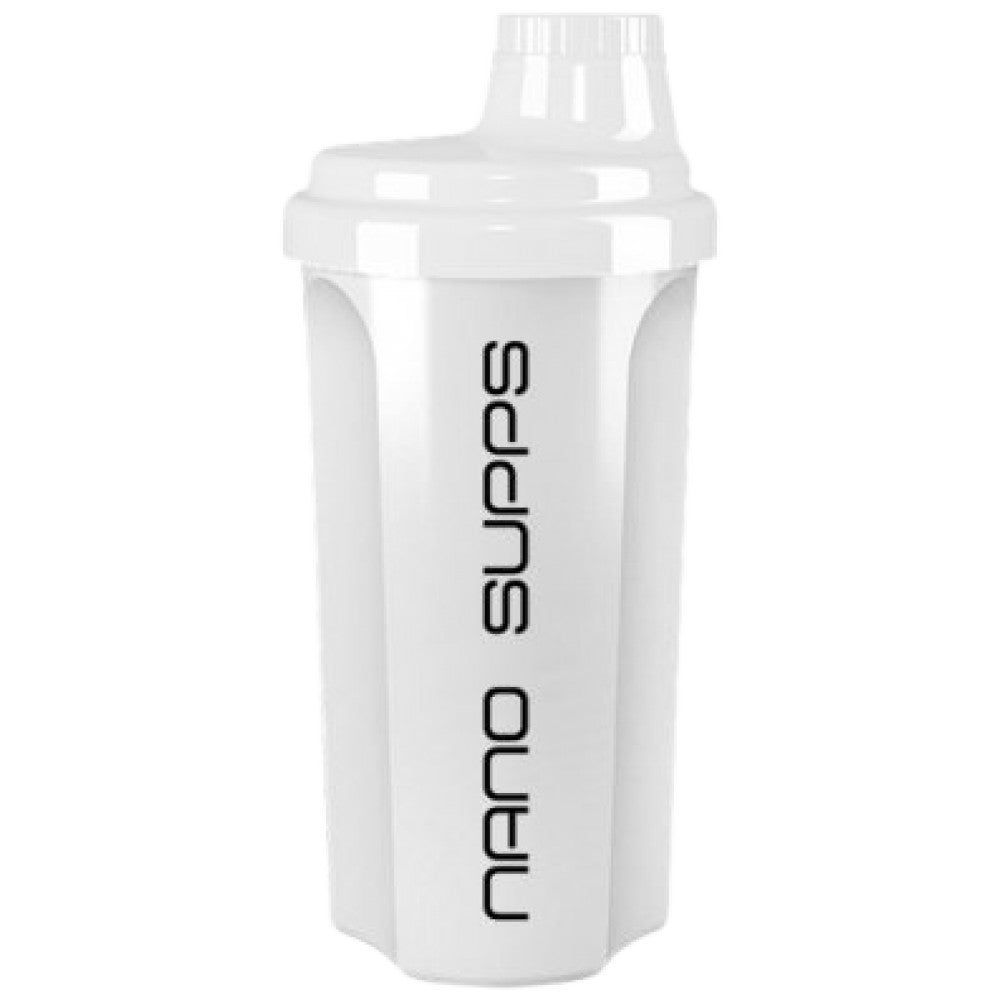 Shaker Nano BCAA - bela 500 ml
