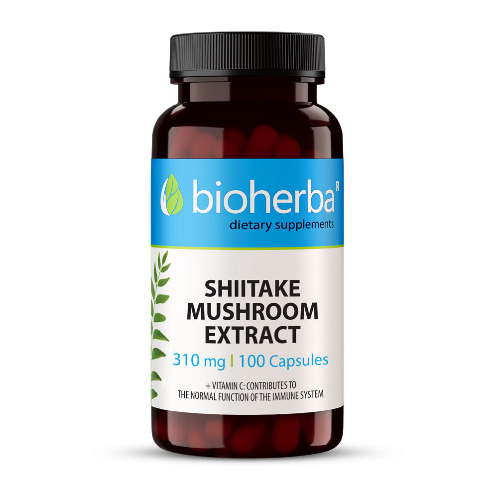 Ekstrakt gob Shiitake 310 mg - 100 kapsul