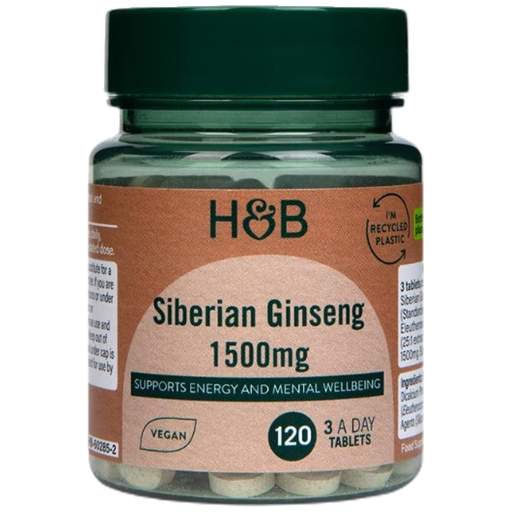 Sibirski ginseng 1500 mg - 120 tablet