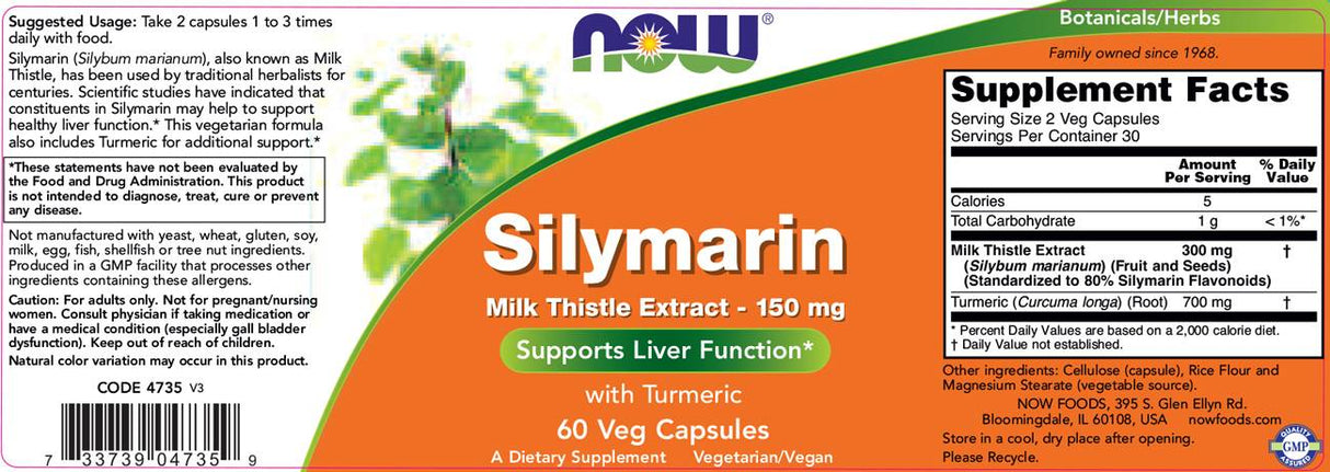 Ekstrakt mlečnega ostrenja silimarin 150 mg - 60 kapsul