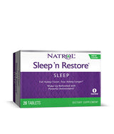 Sleep 'N Restore ® 20 zavihkov.
