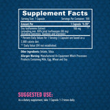 Sojine izoflavone 80% ekstrakt ne-GMO 100 mg / 100 kap.