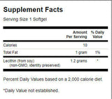 Sojina lecitin Non -GMO 1200 mg - 90 gel kapsul