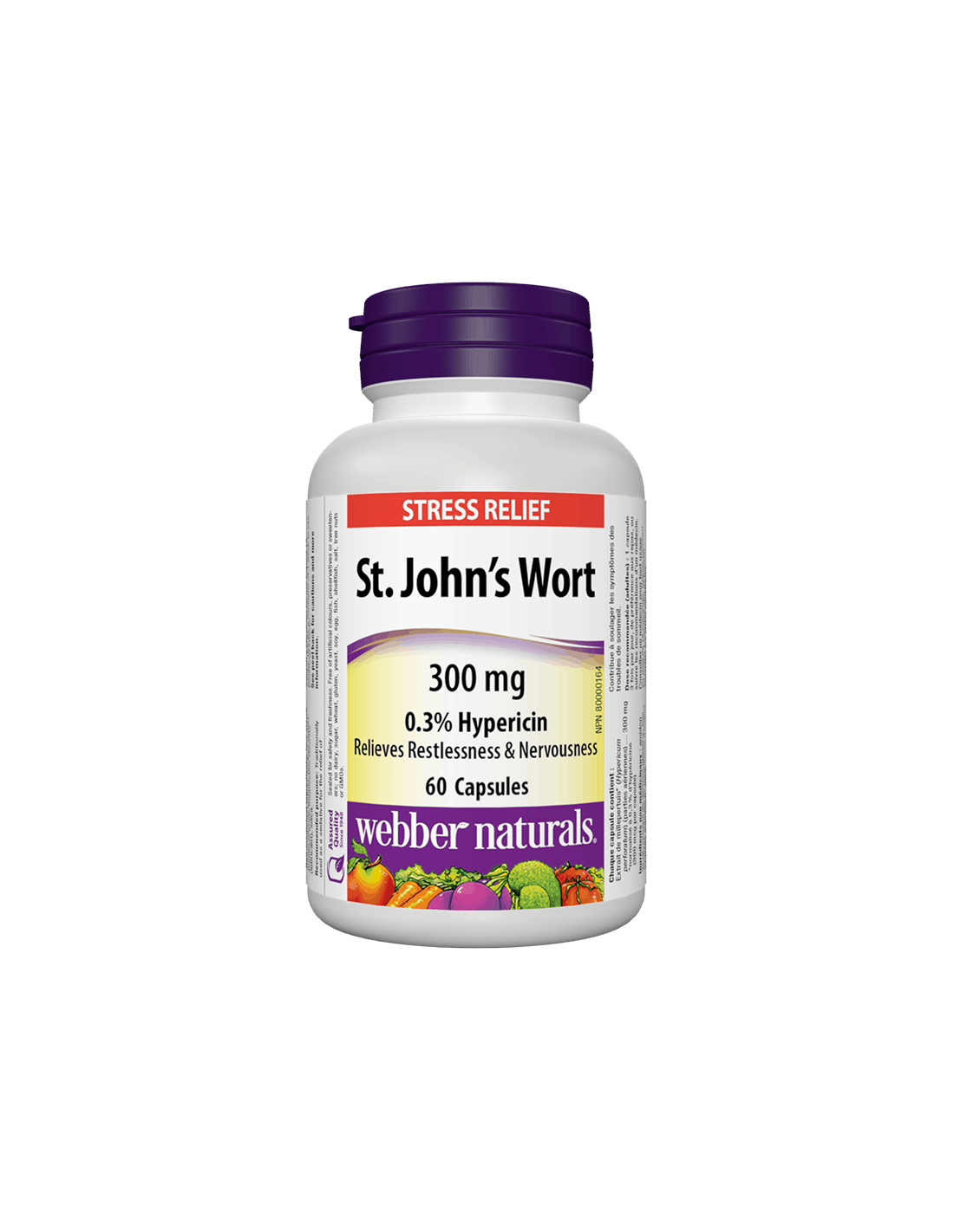 Šentjanževka, 300 mg, 60 kapsul <tc>Webber Naturals</tc>