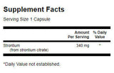 Stroncijev citrat 340 mg - 60 kapsul