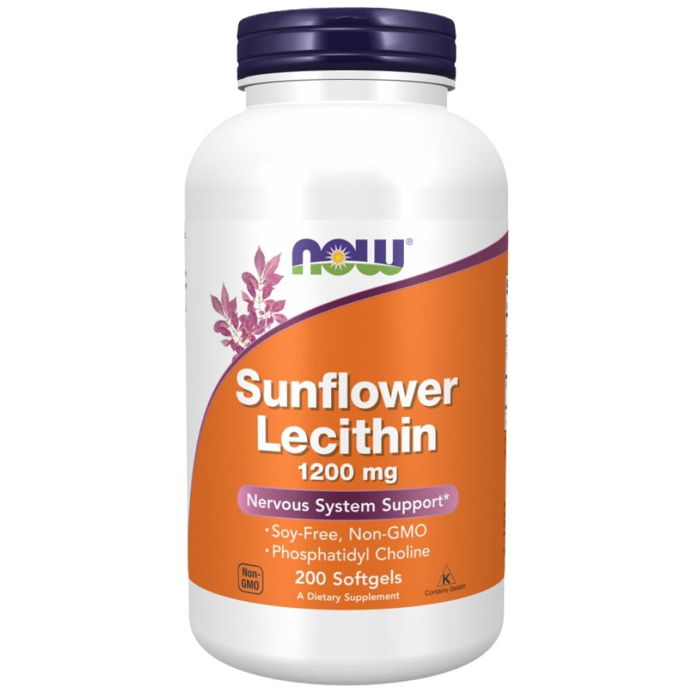 Sončnični lecitin 1200 mg - 200 gel kapsul