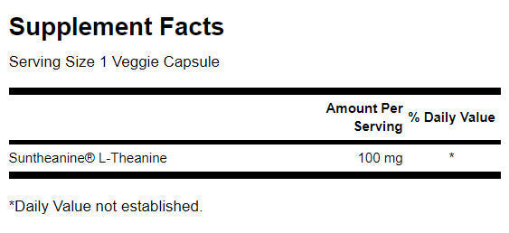 SunTheanine L -THEANINE 100 mg - 60 kapsul