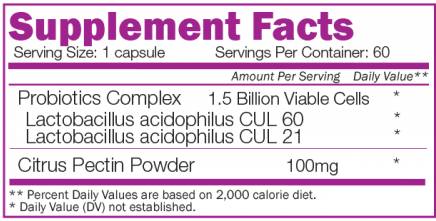 Super acidophilus 60 kapsul