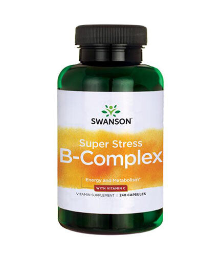 Super stres Vitamin B -kompleks z vitaminom C - 240 kapsulami