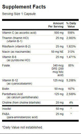 Super stres Vitamin B -kompleks z vitaminom C - 240 kapsulami