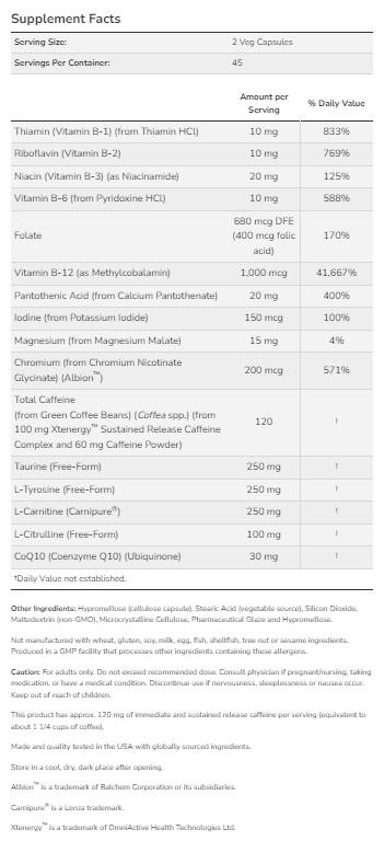 Trajna energija | z XTenergy ™ - 90 kapsul