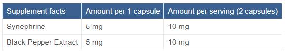 Sylefrin 10 mg | s piperinom - 60 kapsul