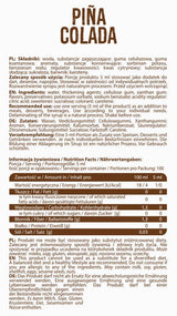 Sirup ničelna kalorija | Pina colada 500 ml