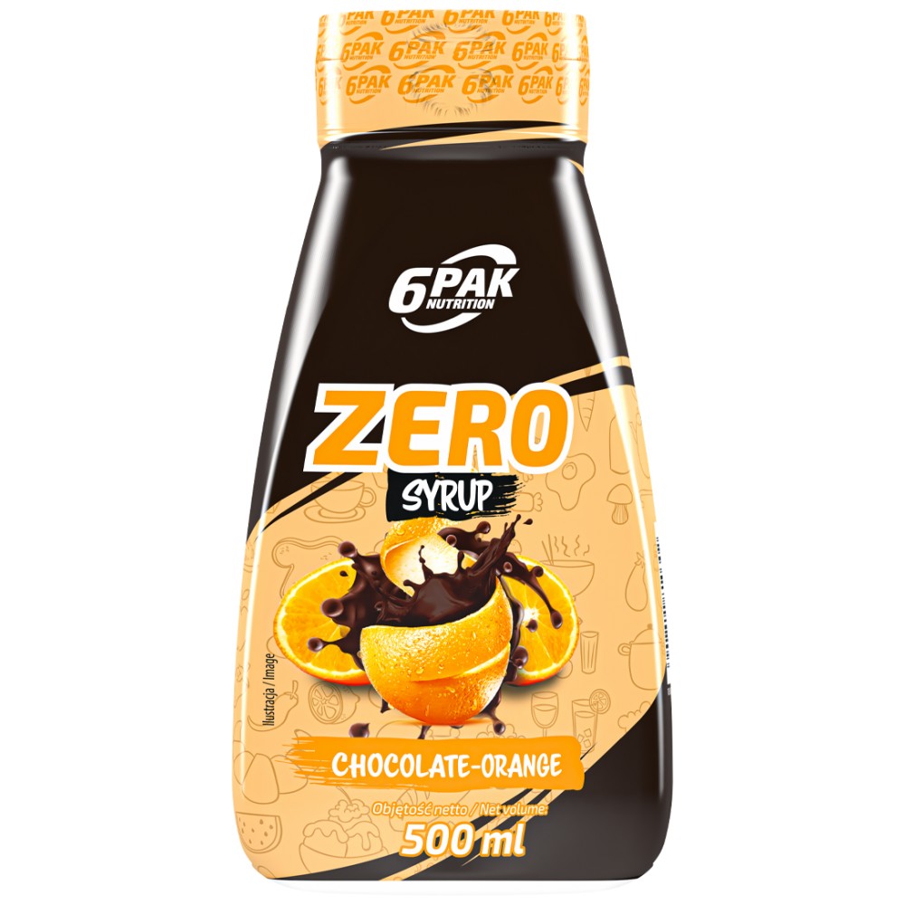 Sirup nič - čokoladna oranžna - 500 ml