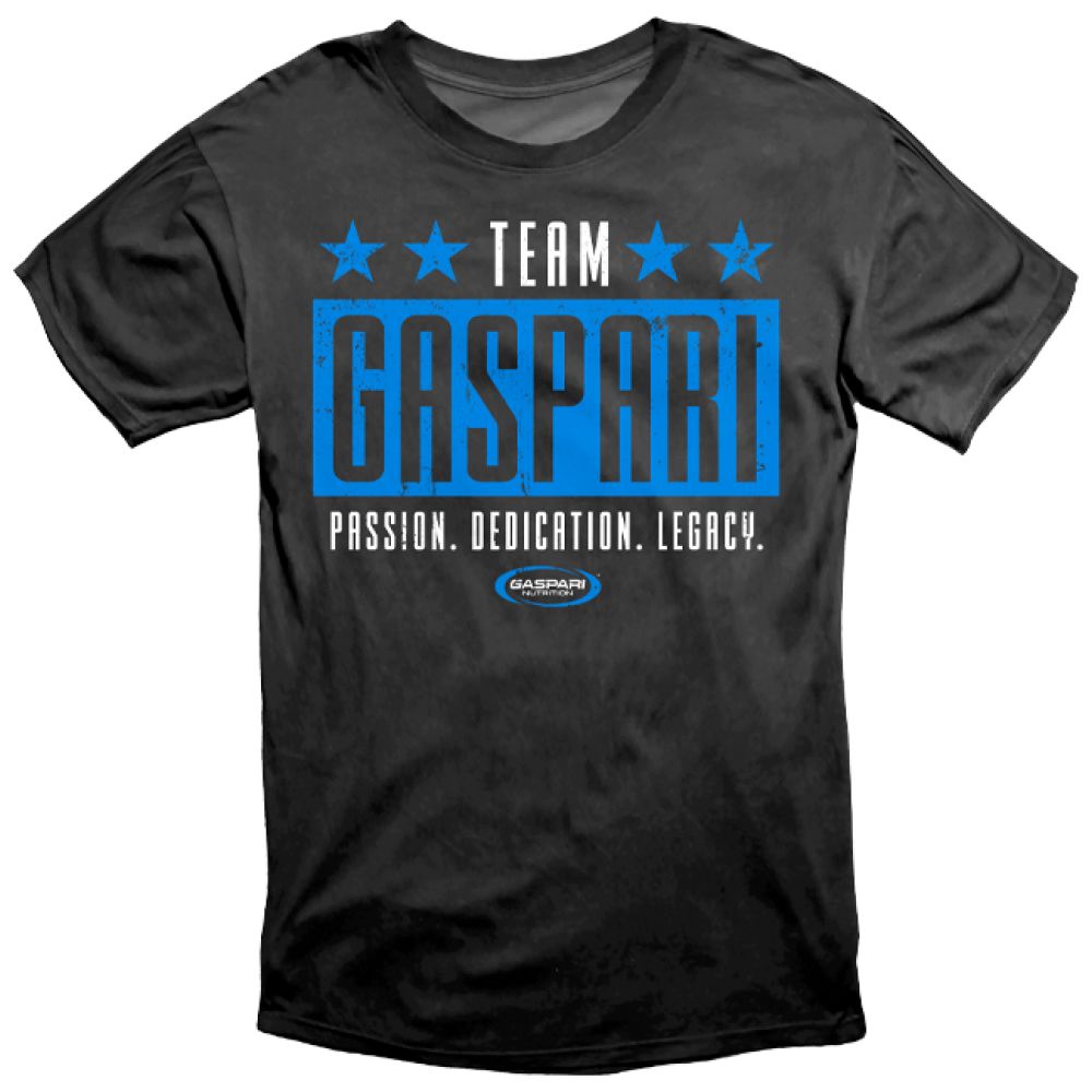 Majica / Team Gaspari / Passion. Posvetilo. Zapuščina.