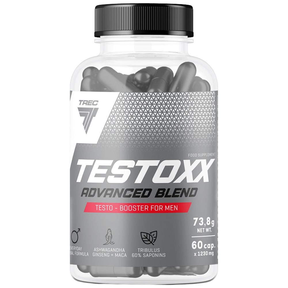 Testoxx napredna mešanica | Zeliščna formula za moške - 60 kapsul