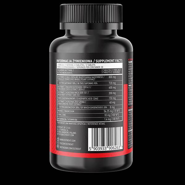 Testotabs | Testosteron Booster 90 tablet