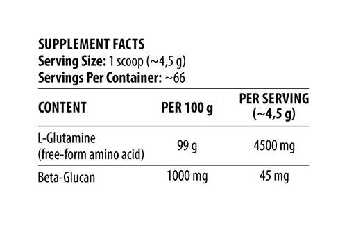 Glutamin | Končni mišični branilec - 300 gramov
