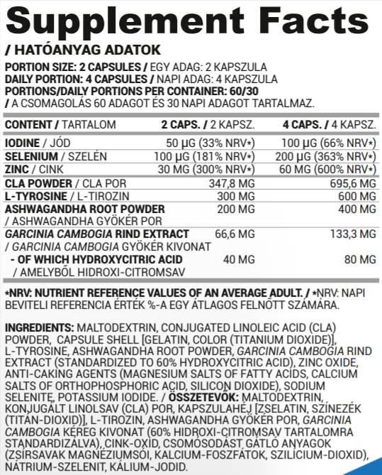 Kape ščitnice | Naravna formula za podporo ščitnice - 120 kapsul