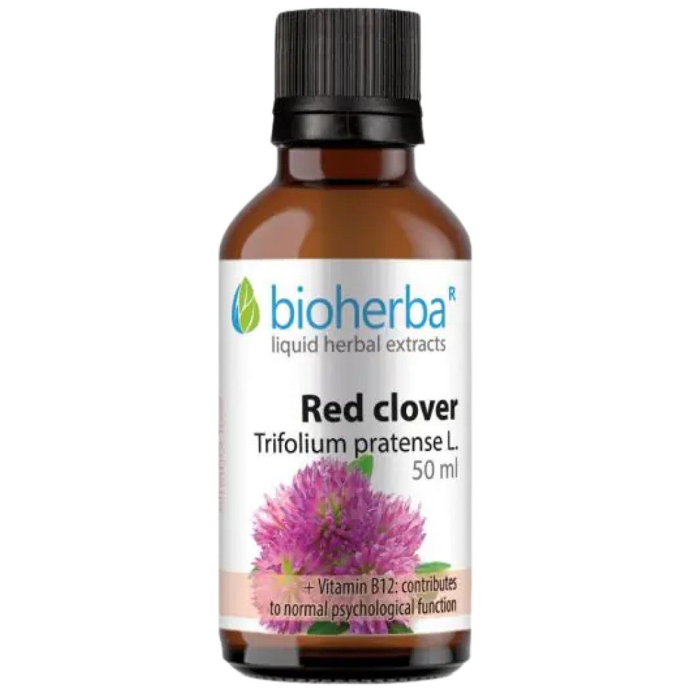 Red Clover Tincture - 50 ml - Nutra Best Europe