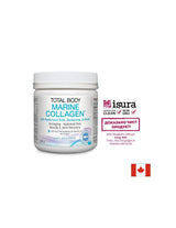 Ribji kolagen v prahu, s hialuronsko kislino, glutaminom in biotinom - Total Body Collagen™, 135 g <tc>Natural Factors</tc>