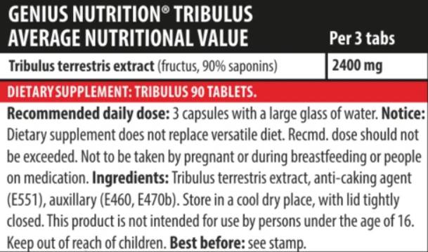 Tribulus - 90 tablet