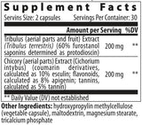 Tribulus Cichorium - 60 kapsul