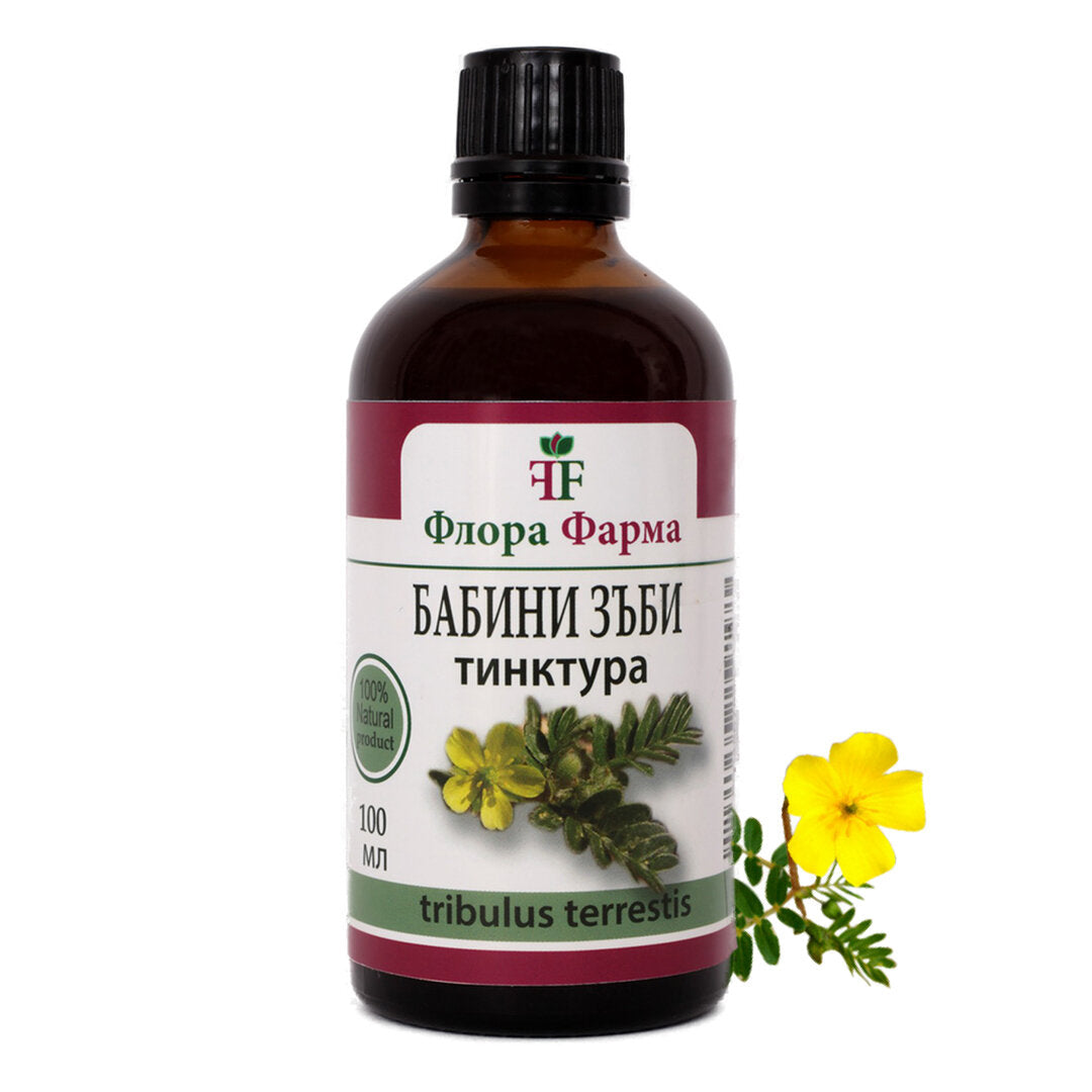 Tribulus Terrestris Granny's zobje 750 mg - Tinktura 100ml Flora Farma